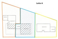 LOTTO A 3 VILLETTE SINGOLE IN BIANCO